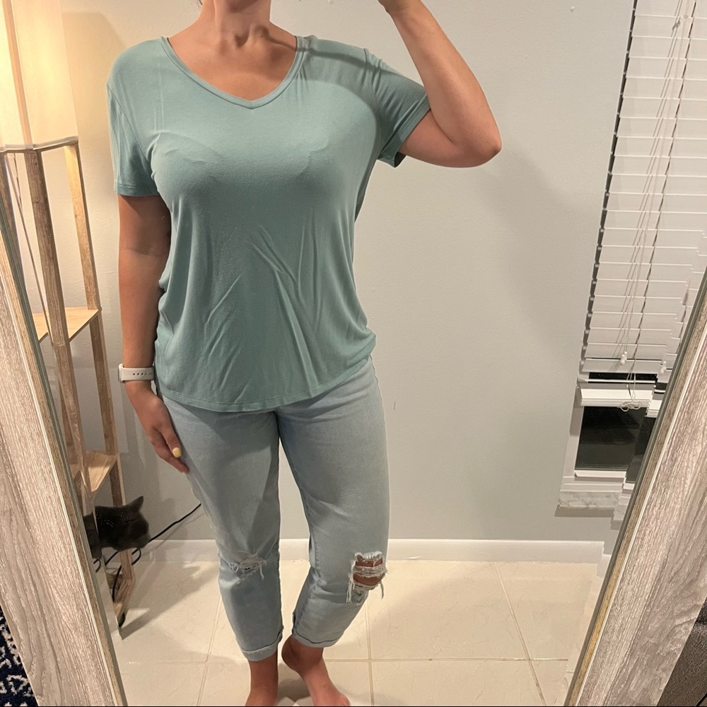 Mossimo Sage Green Tshirt